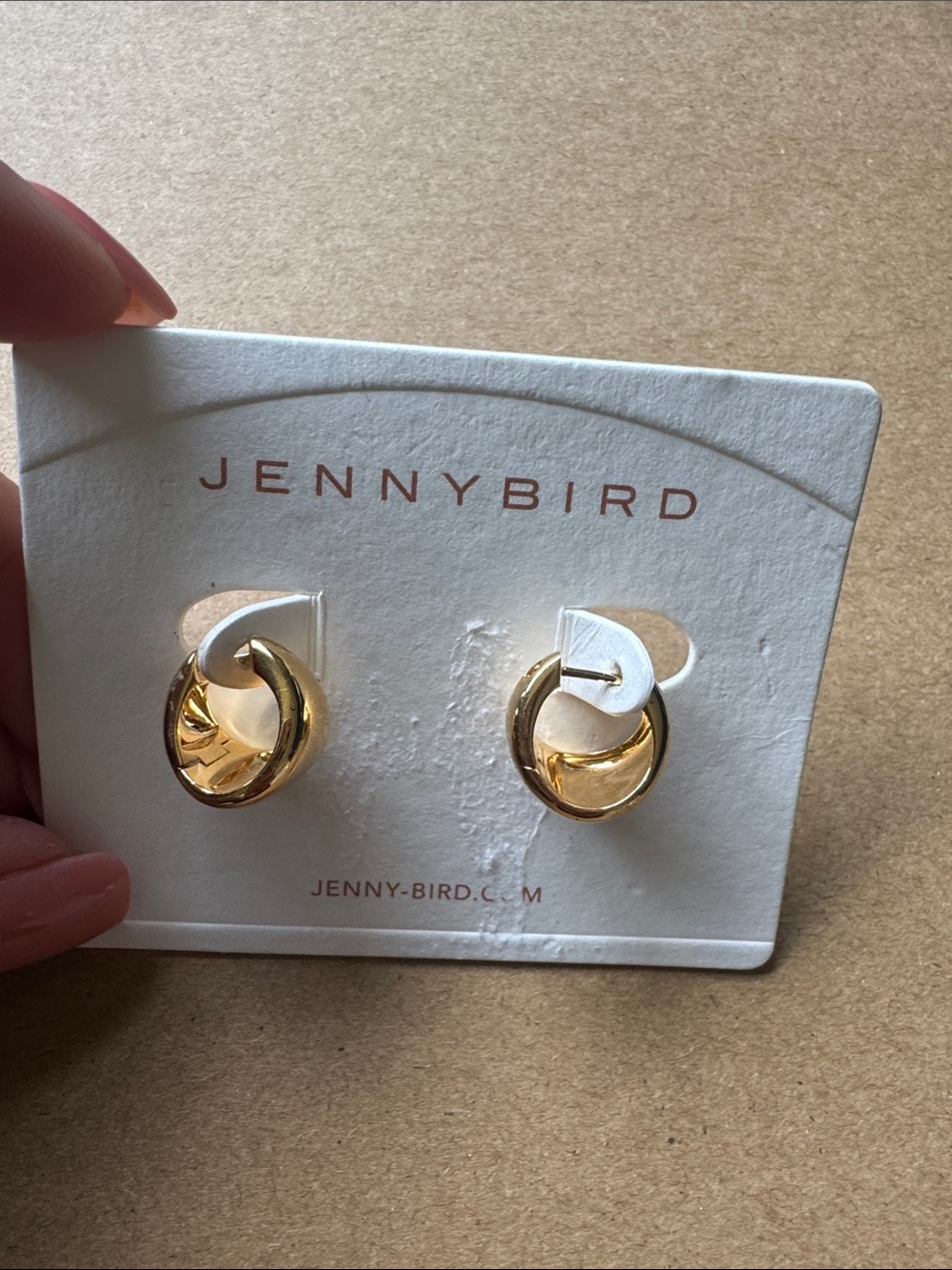 JENNY BIRDS Mini Tome Hoops, BRAND NEW, $128 - Picture 7 of 7